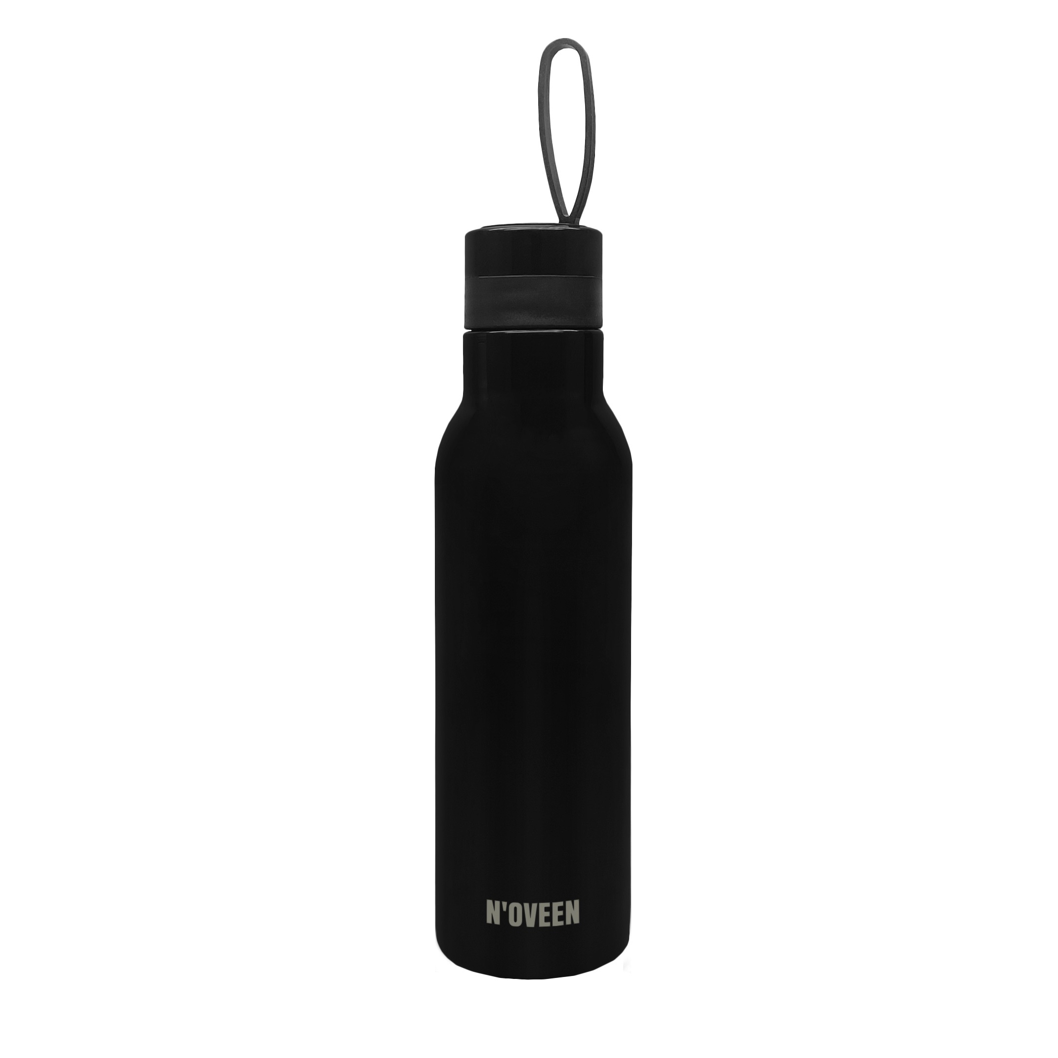 Termos, Noveen, TB130 Black Shiny, Negru, 500 ml