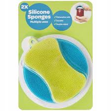 Set bureti de bucatarie din silicon, CARDSPLITTER, 2 bucati, albastru si verde, 11x6.5cm