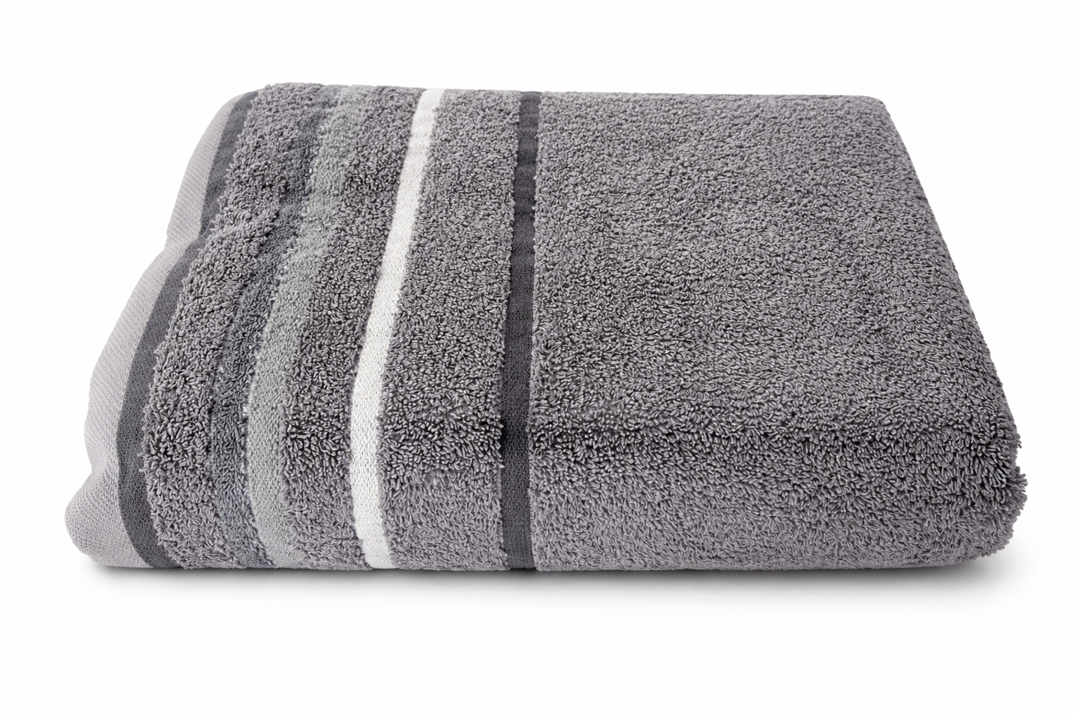 Prosop de baie Premium, 100% bumbac organic,  dimensiunea 100x150 cm, densitate 540 g/m², Gri