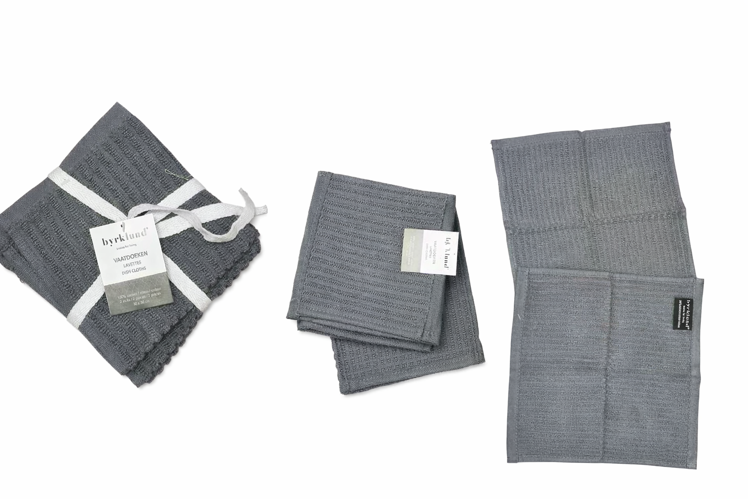 Set lavete bumbac bucatarie 2 buc 30 x 30 cm - imaginea 4