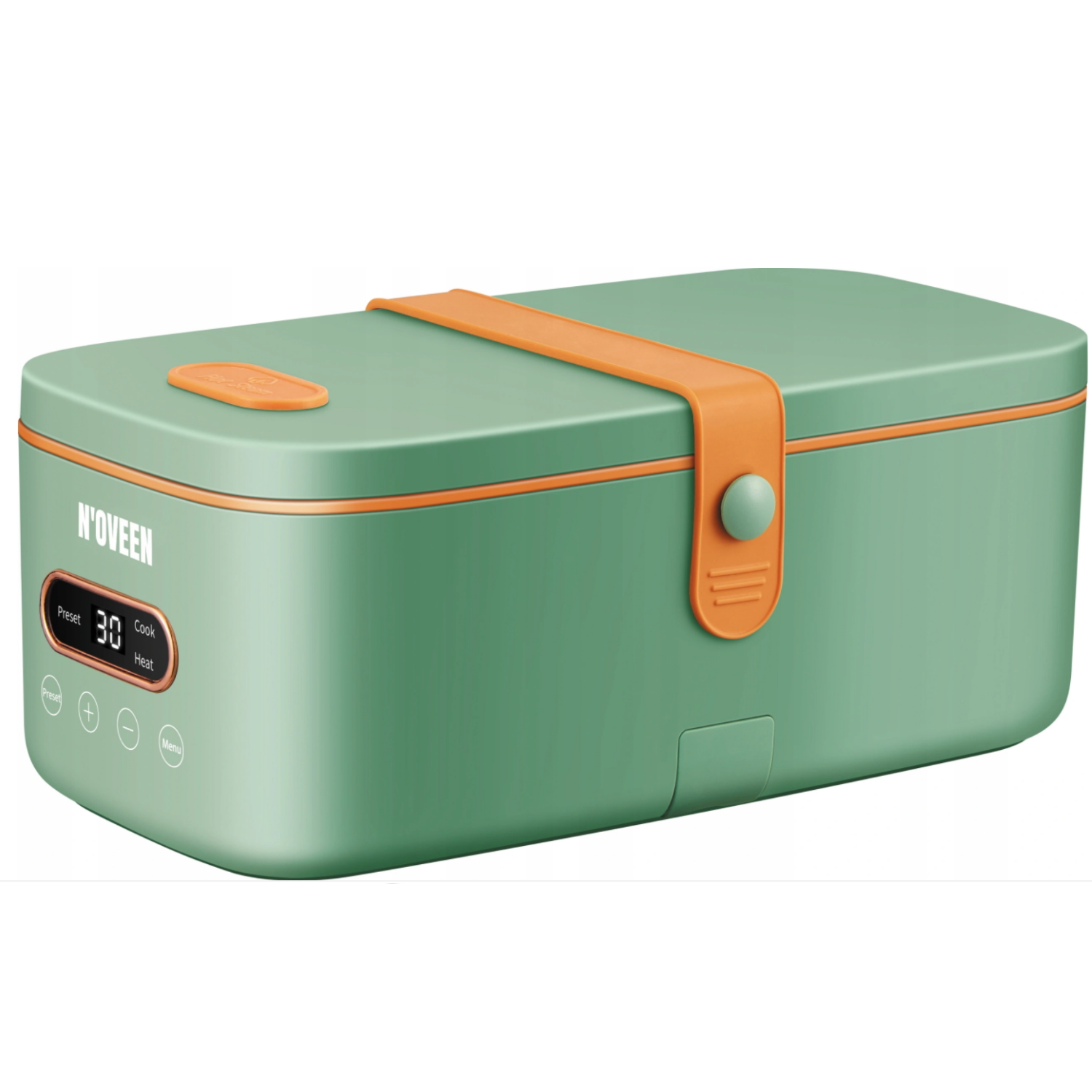 Cutie electrica multipla pentru incalzirea pranzului Noveen 300W Multi Lunch Box MLB911 X-LINE Verde 1 litru - imaginea 2