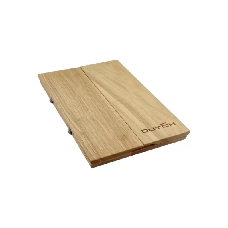 Platou Servire, Dutch, Triplu pliabil, Tec, 25x39x4cm